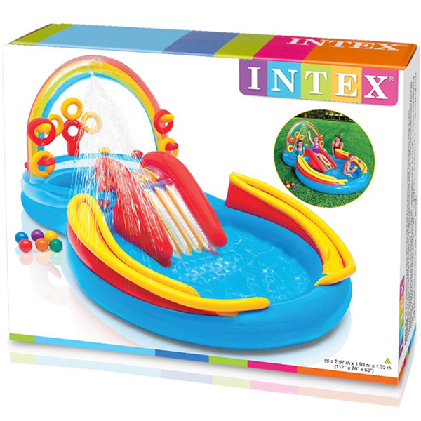 57453 Intex bazen sa toboganom Baby DUGA